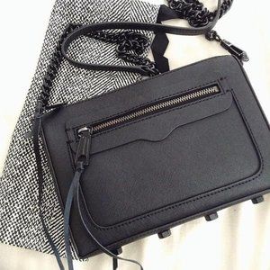 REBECCA MINKOFF Avery Crossbody Leather Purse